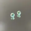 Zirconia de corte de 6 mm piedra suelta, piedra suelta de corte tarot, brillante, se puede usar para pendientes y ear cuffs de bricolaje, Circonita Cúbica
