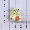 Accesorios de Resina DIY de Animales de Dibujos Animados Transfronterizos Pasador Hecho a Mano Llavero Colgante para Funda de Teléfono Móvil