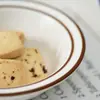 Cuenco Grueso de Cerámica Marrón y Azul con Línea, Estilo Japonés-Coreano, Diseño Pintado a Mano Bajo Esmalte, Cuenco para Arroz de 6 Pulgadas, Cuenco para Cereales y Sopa