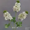 Arranjo de Chão com Flores Artificiais Cor de Champanhe, Rosa de Casamento, Hortênsia, Material de Flores para Corredor de Teto, Arranjo de Decoração para Auditório