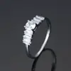 Exclusivo transfronterizo para explosiones de deseos el anillo de cobre más vendido estilo europeo y americano simple creativo con incrustaciones de circonita AAA