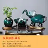 Bacia Cerâmica Automática com Água Circulante para Peixes Aquário Tanque de Peixes Filtro Piscina Peixes Fonte Cascata Paisagem Decoração Decoração Água Circulante