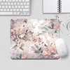 Mouse Pad Pequeno e Simples, Tecido Fino de Lã Fina na Superfície, Borracha Natural Antiderrapante, Silencioso e Suave, Uso Duplo Atacado