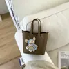 Bolso Cubo 2026 Estilo Nuevo Primavera Cesta de Verduras Bolso de Mano Estilo Coreano Nicho Patrón Lichi Bolso de Mano Bolso de Hombro Único Cruzado