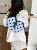 Bolso de gran capacidad para mujeres que van al trabajo, nuevo bolso tote de moda 2026 con lunares, bolso versátil y elegante de hombro y para llevar debajo del brazo