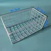 Cesta de malla de hierro, caja de almacenamiento, cesta extraíble para armario, cesta de almacenamiento de frutas y verduras, cesta para armario, caja de almacenamiento de ropa, expandible