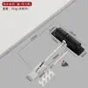 Cerrador de Puerta de Aleación de Aluminio Invisible para el Hogar Ligero Puerta de Madera Resorte Cierre Silencioso Polea Cerrador de Puerta Automático Artefacto