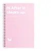 Cuaderno Espiral de Colores Sijin B5 A5 Cuaderno Exquisito Cuaderno Espiral Engrosado Bloc de Notas Simple a Rayas