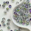 Cuentas de Cristal de Vidrio Flor Bola 8mm Alta Transparencia Alto Brillo Más Vendido Accesorios para Joyería Hecha a Mano DIY Pulsera con Caras Cortadas Cuentas para Pulsera