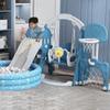 Combinación de Tobogán y Columpio para Niños, Hogar Interior Exterior, Jardín de Niños, Parque Infantil para Bebés, Juguete Pequeño Multifuncional