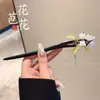 Novo grampo de cabelo preto de madeira estilo chinês estilo antigo para mulheres, novo modelo 2026, adequado para Hanfu e saias face de cavalo, grampo de cabelo, palito de cabelo, acessório de cabelo de madeira