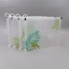 Bolsa con cierre de cremallera de dibujos animados esmerilada gruesa, bolsa para documentos transparente con logo, bolsa con cordón, estuche tridimensional, bolsa para documentos A4 al por mayor