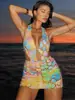 2025 Comercio Exterior Transfronterizo Bikini Amazon Nuevo Estilo Europeo y Americano Sexy Traje de Baño de una Pieza Traje de Playa para Mujer Venta al por Mayor
