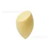 Esponja de maquillaje gigante suave grande diagonal sin látex forma de huevo borla para polvos huevo de belleza multicolor con puntos
