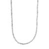 Collar de Plata Esterlina S925 Plata Rota para Mujer Diseño Nicho Plata Rota Perla Cadena Clavícula para Mujer 2023 Nueva Moda