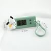 Reloj Electrónico Lindo Dibujo Animado Mini Portátil Pequeño Reloj Colgante Reloj Temporizador Multifuncional para Estudiantes de Primaria