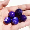 Ornatos de esfera de cristal natural para atacado, esfera de cristal natural multi-material, arranjo Sete Estrelas, acessórios para joias DIY