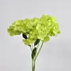 Ramo de Flores Artificiales de Hortensia de 7 Cabezas Venta al por Mayor Transfronteriza Arreglo Floral Decoración de Bodas Decoración del Hogar Sala de Estar