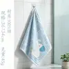 Toalha Quadrada Marca Ouro, 100% Algodão, Artigo Doméstico Classe A, Produto Popular Transfronteiriço, Toalha de Mão de Gaze Tingida na Massa, 100% Algodão, Absorvente para Uso Doméstico