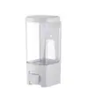 Zhengda Dispensador de Gel Antibacterial para Pared, Botella Sub-dispensadora de Champú y Gel de Ducha, Dispensador de Líquido para Lavar Platos con Bomba de Presión, Dispensador de Jabón de Pared