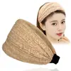 Coreia do Sul simples faixa de cabeça de aba larga pressionando a cabeça acessórios de cabelo grampo de cabelo elegante faixa de cabelo de renda com dentes não é fácil de deslizar para baixo faixa de cabelo