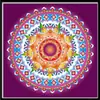 Nueva Serie de Flores Mandala DIY Pintura de Diamantes 5D Llena de Diamantes Punto de Cruz Pintura Decorativa Pintura para Colgar Fabricante Venta al por Mayor