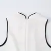 Ropa de mujer al por mayor transfronteriza 2026 verano nuevo estilo europeo y americano elegante vestido fruncido en la cintura con nudo falda corta de mujer