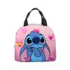 Bolsa de almuerzo con diseño de estrella de Stitch, lonchera de dibujos animados de Stitch para bebé, bolsa de picnic de papel de aluminio, lonchera portátil, bolsa de hielo