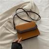 Bolso Pequeño Negro Cruzado Casual Estilo Coreano para Mujer 2025 Nuevo de Moda Estilo Coreano Simple de un Solo Hombro Estilo Retro de Hong Kong Bolso Cuadrado Pequeño para Mujer
