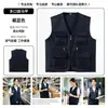 2026 Novo Colete Resistente ao Desgaste com Múltiplos Bolsos Impressão Personalizada de Logo Verão Esportes ao Ar Livre Fotografia Roupa de Trabalho Especial Masculina