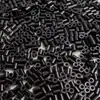 Venda direta da fábrica 2,6 mm beads de fusão preto e branco translúcido pacote de refil pacote de material para artesanato DIY beads universais mard