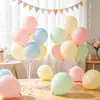 Balões de Látex Macaron de 10 Polegadas 100un Decoração de Festa Pastel