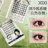 Xixi Estilo Bambú Pestañas Largas Tinta Fragante Fibra de Bambú Pestañas Ligeras Pestañas Postizas Sin Pegamento Estilo Zorro Rizador Natural Artificial Cómico