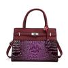 Bolso de Mano de Lujo para Mujer con un Sencillo y Elegante Patrón de Serpiente, Nuevo Modelo Verano 2026, Bolso de Hombro Único Cruzado para Viajes