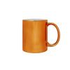 Taza de Cerámica Dorada Electrochapada Taza Recubierta Taza Dorada y Plateada para Sublimación Taza de Transferencia Térmica Venta al por Mayor Taza Lisa de Colores