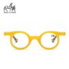 Gafas de Lectura de Gama Alta con Bloque de Color de Estilo Europeo y Americano para Mujer, Gafas Estampadas de Montura Redonda Vintage para Ancianos, Lote Mixto de Gafas de Lectura Únicas