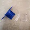 Accesorios para dispositivo de recolección de polvo para máquina de coser overlock Boquilla de vacío transparente Ensamblaje de embudo Conector de codo de 90 grados