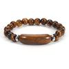 Especial transfronteiriço para 8 pulseira de ponte de pedra natural pulseira simples moda elástica contas ajustável spot atacado