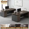Combinación de Escritorio y Silla para Personal Estación de Trabajo Simple Moderna Individual y Doble Escritorio de Oficina para Jefe Escritorio Financiero para Computadora