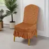 Funda de Silla para Banquete de Boda al por Mayor Funda Universal para Silla de Hotel Cubierta para Silla de Restaurante Establecimiento de Catering Funda Protectora para Asiento