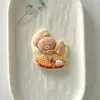 Dibujos Animados Tarjeta Grande Conejo de la Luna Oso Accesorios de Resina DIY Funda de Teléfono Pasador Llavero Accesorios para Taza de Agua Venta al por Mayor