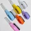 Peine Cepillo Multifuncional Transfronterizo Cabello Liso Artículo Caliente Doble Uso Cuidado Cabello Seco Húmedo Peine Rociador de Aceite Esencial Cerdas Plantadas Peine Masajeador Crecimiento del Cabello