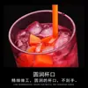 Plástico Acrílico Color Transparente Taza Comercial Restaurante Bebidas Calientes y Frías Jugo Té de Leche Limón Soda Taza