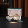 Conjunto Auspicioso de Louças e Utensílios de Mesa de Cerâmica Chinesa Evento de Inauguração de Casa Casamento Evento de Negócios Presente Caixa de Presente de Cerâmica