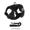 Peitoral para Animal de Estimação Peito Roupa Peitoral Coleira de Tração Corda de Cachorro Refletiva Anti-quebra Respirável Tamanho Pequeno e Médio Peitoral para Cachorro