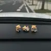 Adorno Lindo de Dibujos Animados Cachorro Akita Shiba Inu para Tablero de Coche Decoración de Coche Figura Decorativa para Tablero