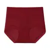 Pantaletas Moldeadoras Ligeras de Cintura Alta para Mujer, Moldeado Corporal, Levantamiento de Glúteos, Control de Vientre, Entrepierna de Seda, Sin Costuras, Borde Antirrodamiento, Pantaletas Triángulo de Capa Base