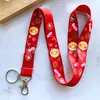 Cordão de Transferência de Calor Desenho Animado Fofo Masculino e Feminino para Pescoço Anti-perda Removível Longo Estudante Campus Cordão de Peito