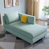 Chaise Longue de Tecido Minimalista Moderno Sofá para Sala de Estar, Apartamento Pequeno, Reclinável Removível e Lavável para Quarto, Chaise Longue de Beleza de Hotel