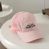 Nueva Gorra de Béisbol para Senderismo al Aire Libre para Niños, Comerciante Extranjero, Ligera, Transpirable, Gorra de Pico de Pato, Gorra de Sol para Bebé de Primavera y Verano, Gorra de Media Malla